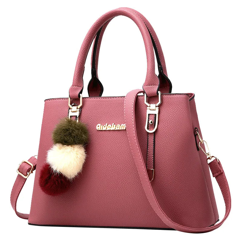 Crocodile Pattern PU Leather Handbag Set for Women – Perfume Bag & Card Holder Included