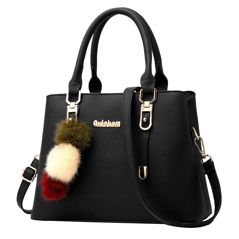 Crocodile Pattern PU Leather Handbag Set for Women – Perfume Bag & Card Holder Included