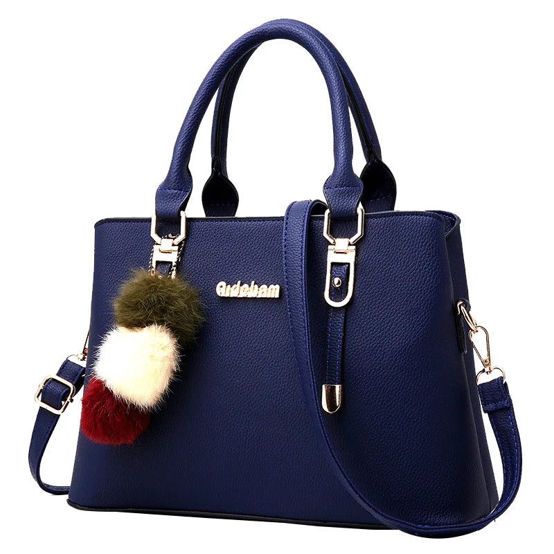 Crocodile Pattern PU Leather Handbag Set for Women – Perfume Bag & Card Holder Included