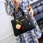 Crocodile Pattern PU Leather Handbag Set for Women – Perfume Bag & Card Holder Included