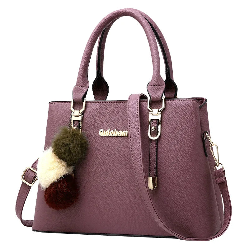 Crocodile Pattern PU Leather Handbag Set for Women – Perfume Bag & Card Holder Included