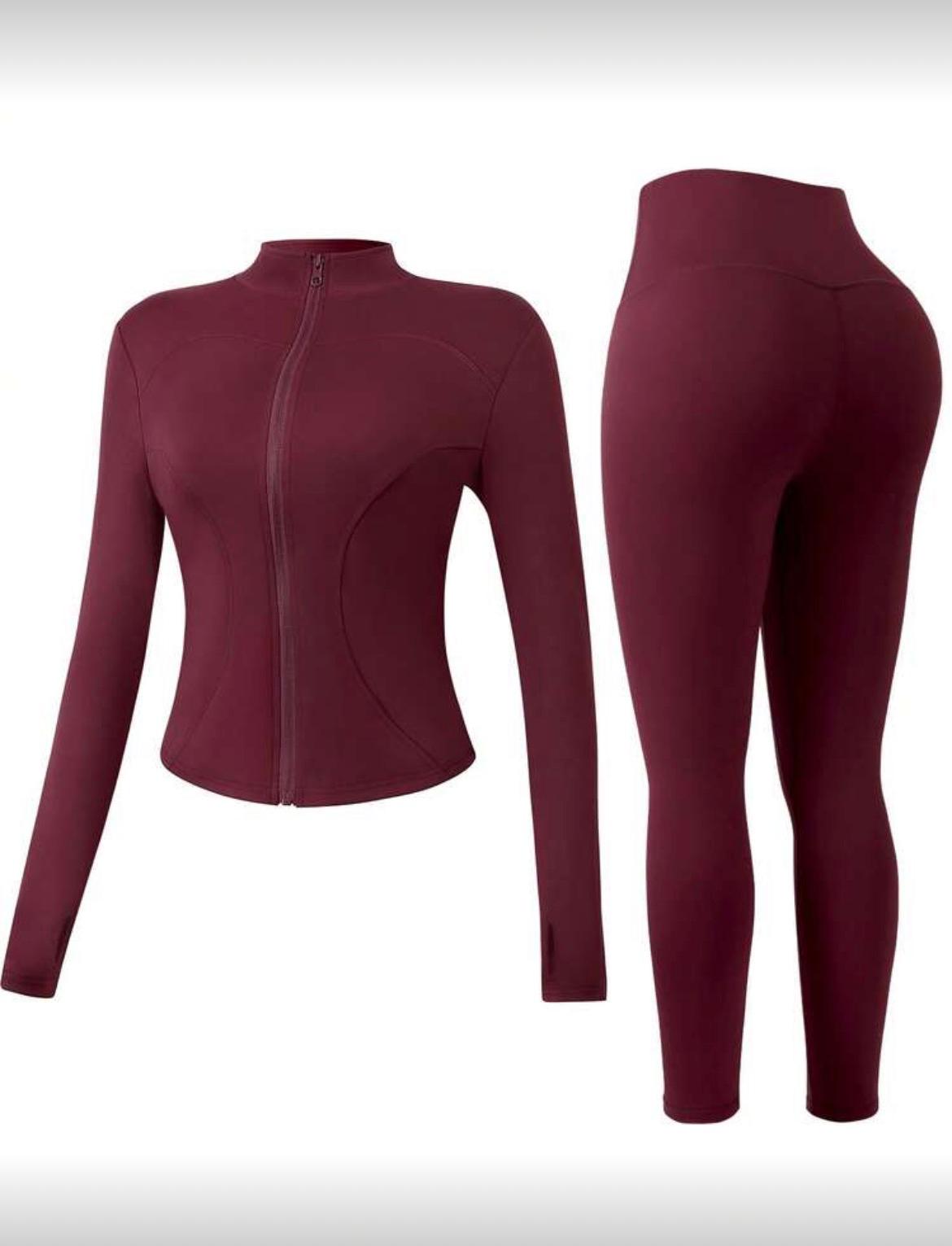 New Hot Sale Long Sleeve Sportswear Breathable Comfortable High Quality Gym Fitness Wear Front Zipper Yoga Jacket