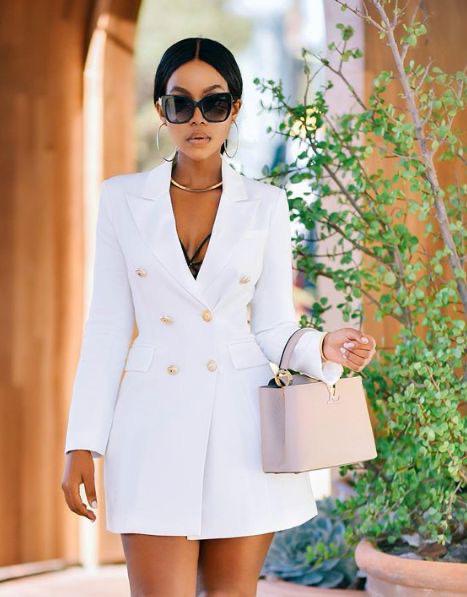French Woman Style Suit Spring Cinched Waist Professional Suit Jacket Double Breasted Long-Sleeved Jacket With Belt for Lady