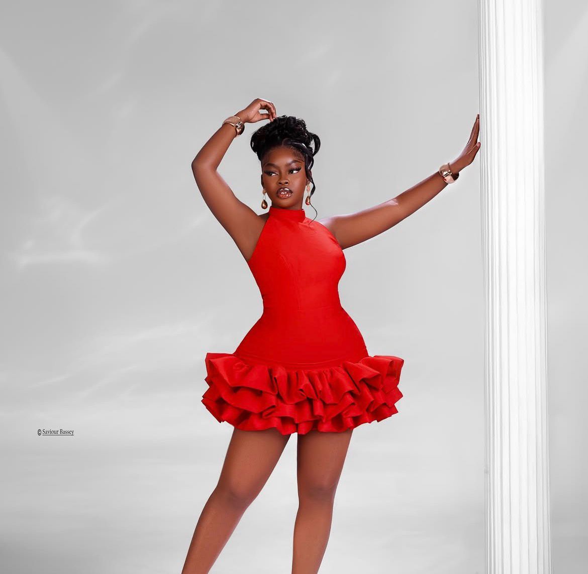 Elegant Off-Shoulder Ruffle Mini Dress